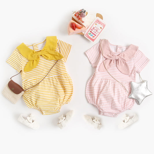 Baby Clothing Striped Newborn Bodysuit